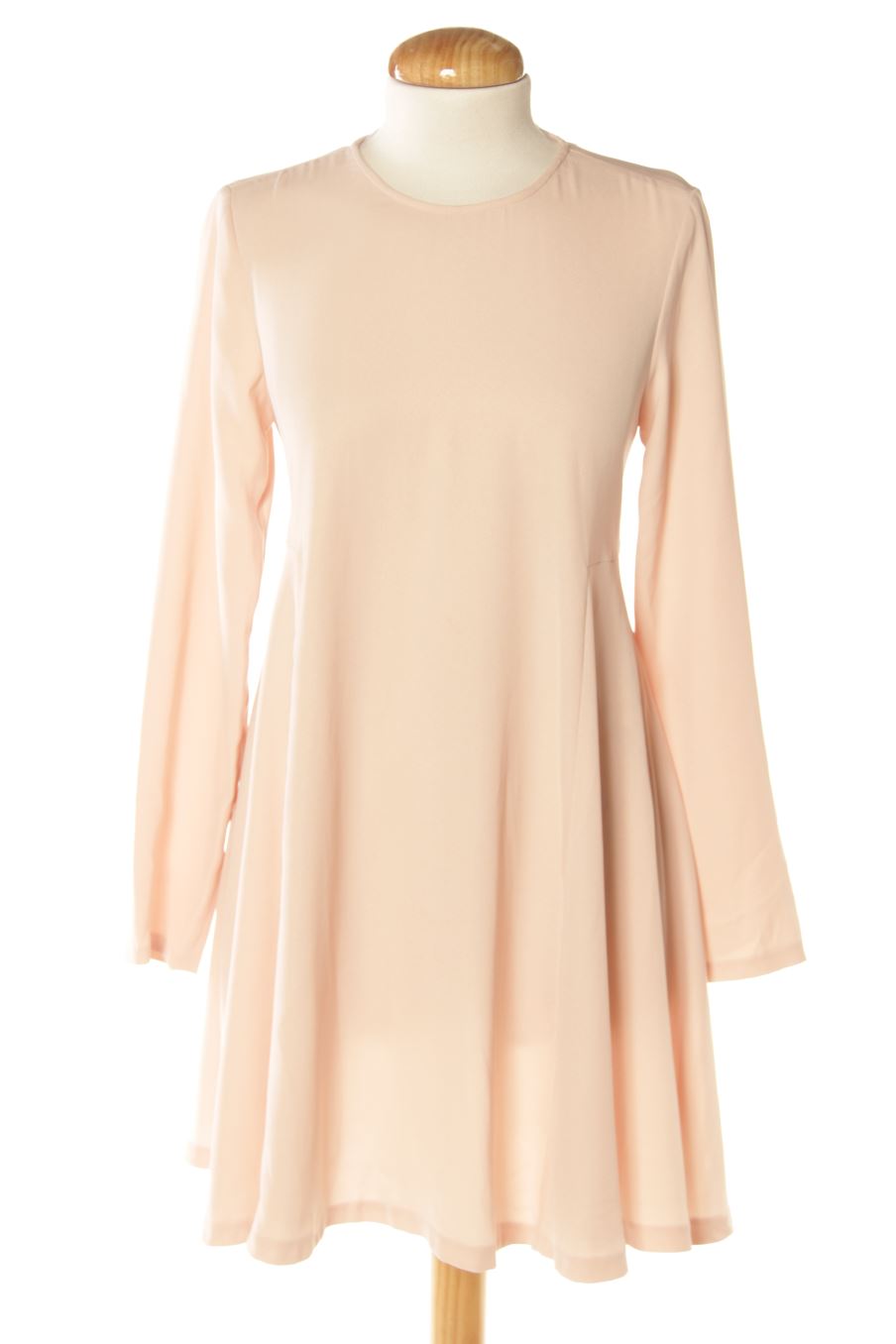 Einfaches Kleid von Zara Größe XS, Farbe Rosa, für