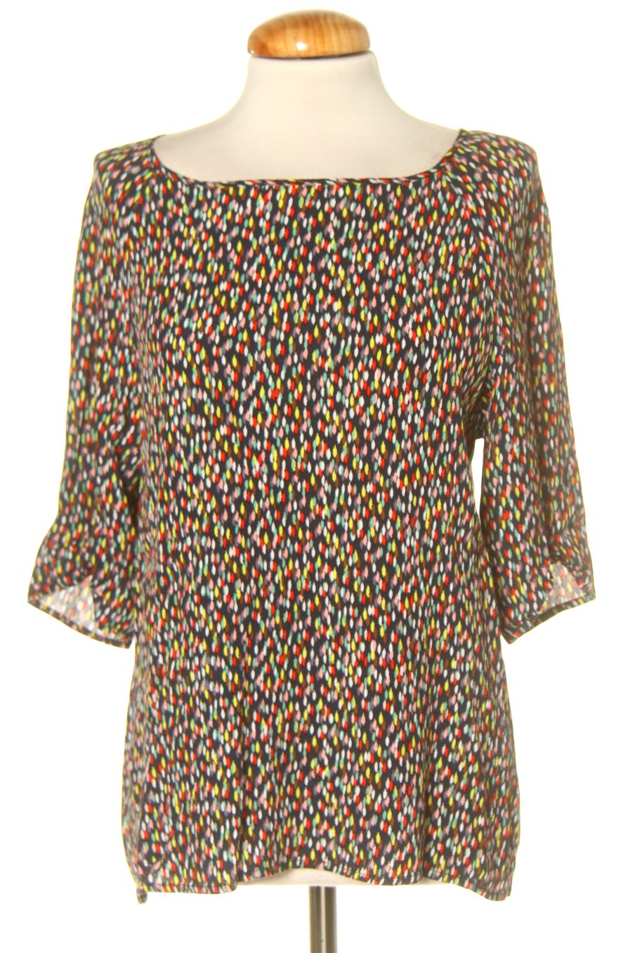Blouse à manches courtes Promod de la taille M, de couleur imprimés