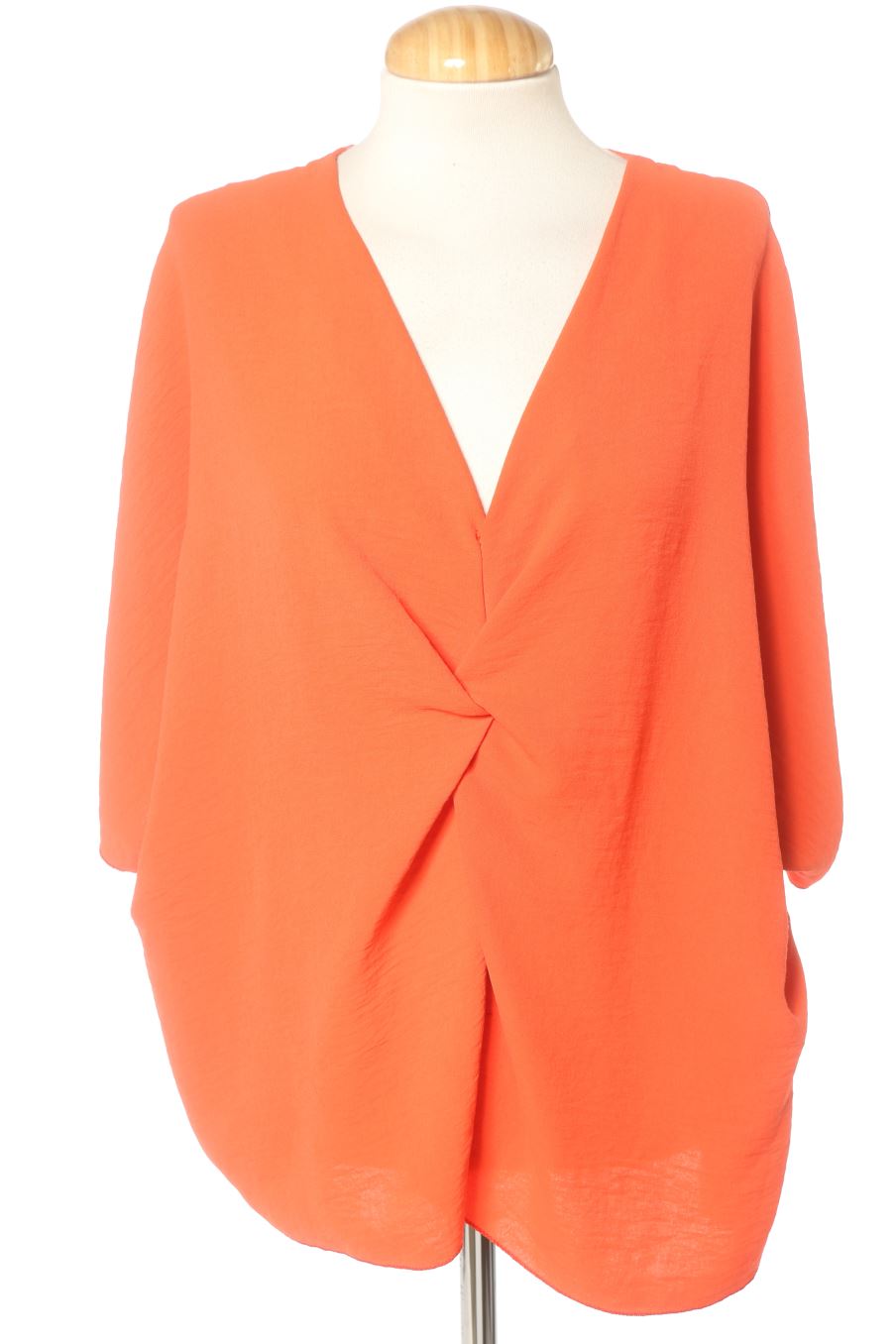 Blouse à manches courtes PERCENTIL de la taille XL, de couleur orange