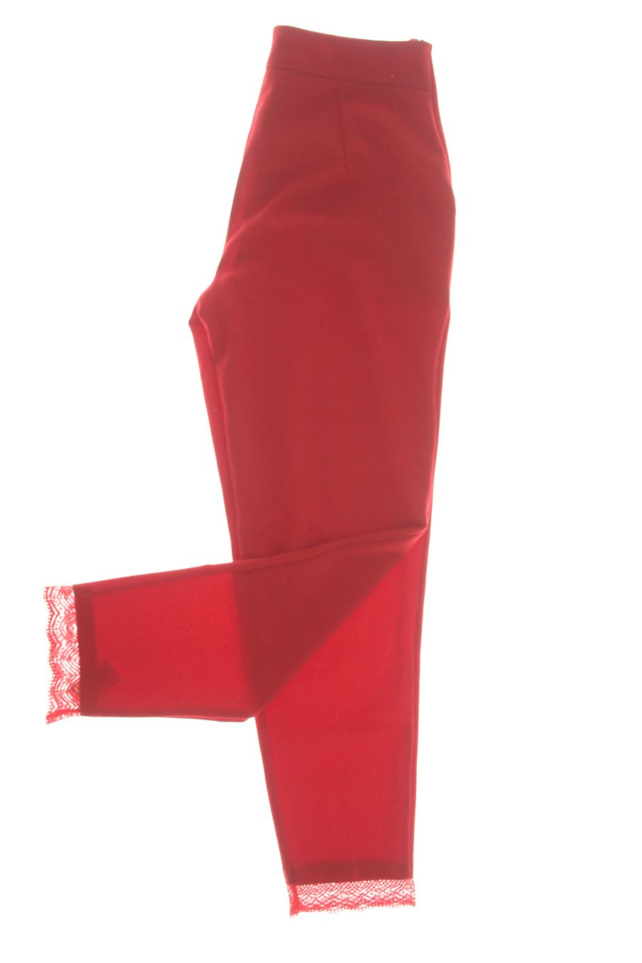 Pantalon Made in italy de la taille M, de couleur rouge