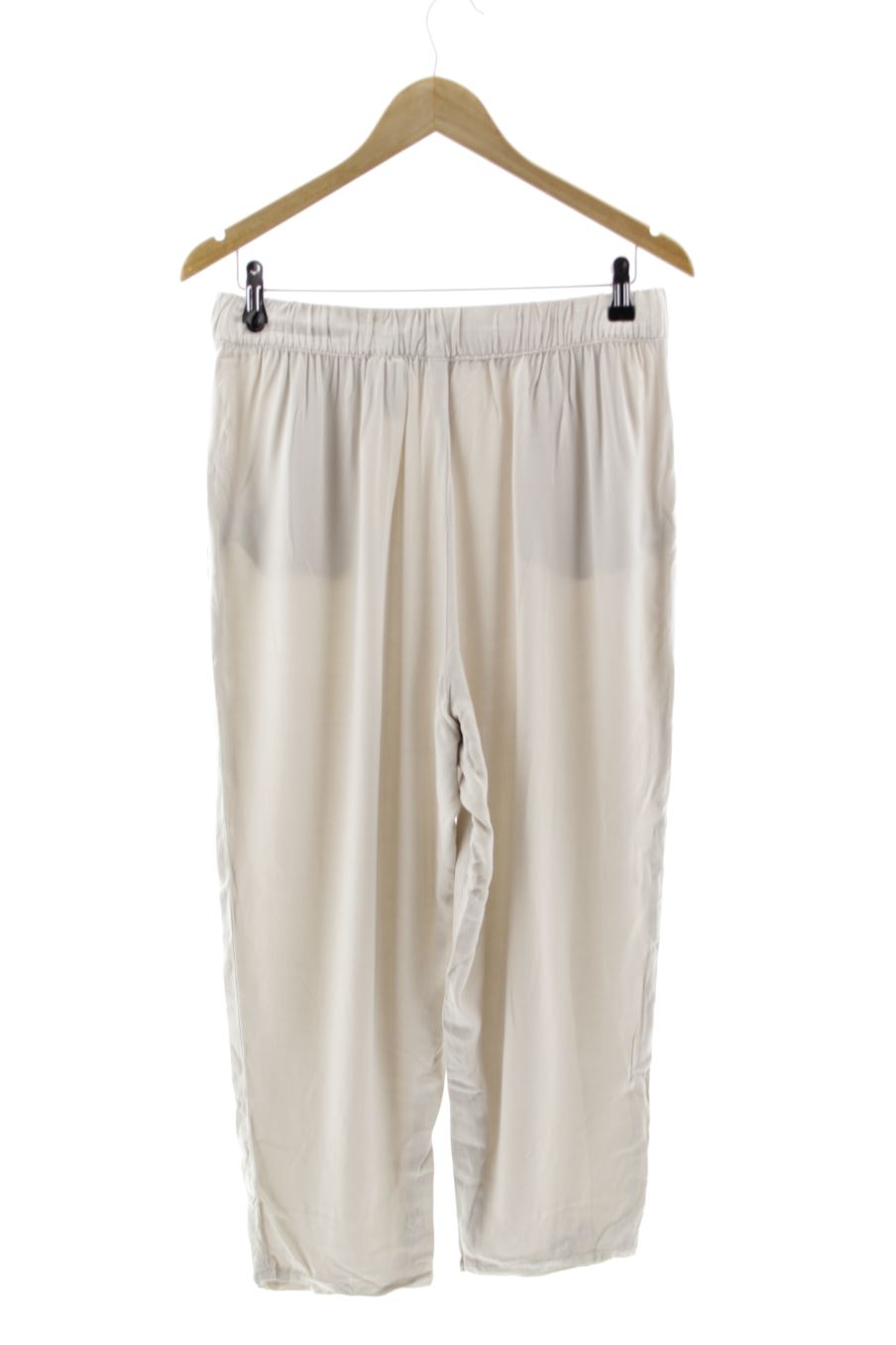 Pantalon Casual H&M de la taille 42, de couleur beige