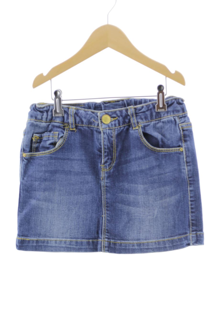 Falda de Zara de la talla 9 años de denim de segunda mano