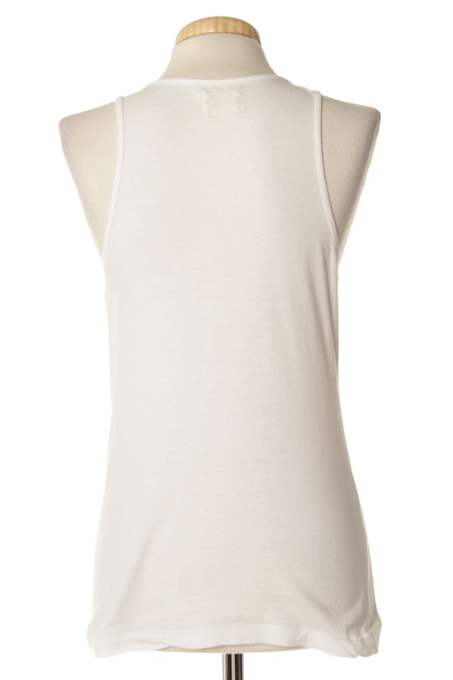 Camiseta sin mangas de Belair de la talla S, de color blanco