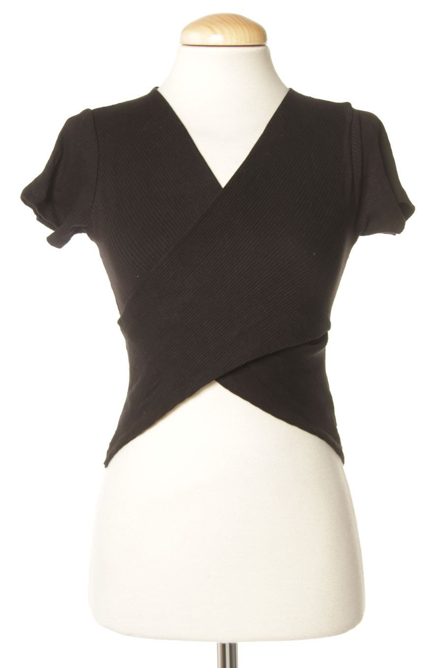 Top Stradivarius de la taille M, de couleur noir