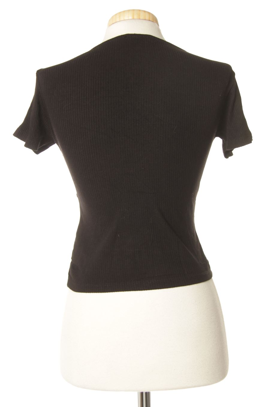 Top Stradivarius de la taille M, de couleur noir