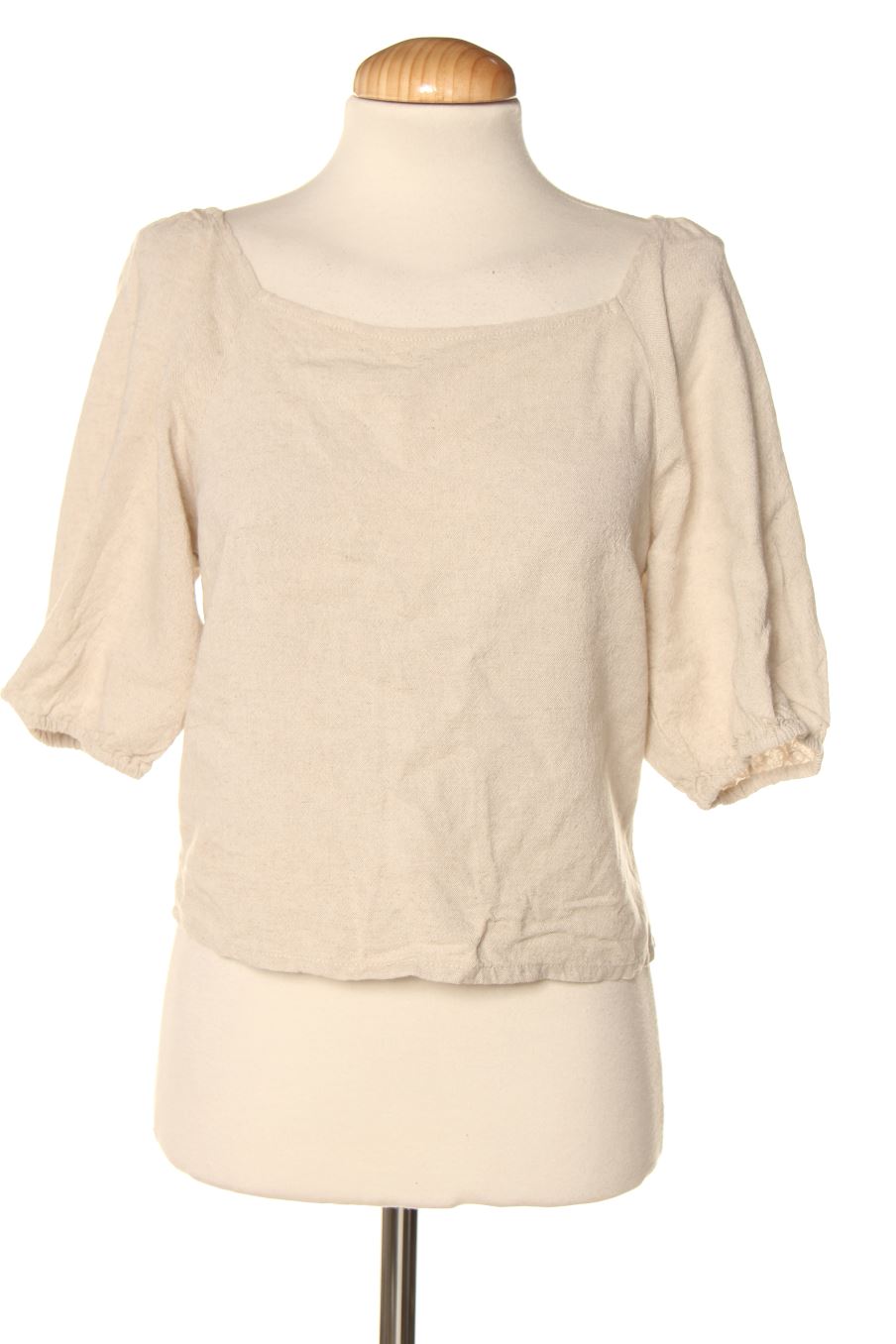 Blouse à manches courtes Beloved de la taille 38, de couleur beige