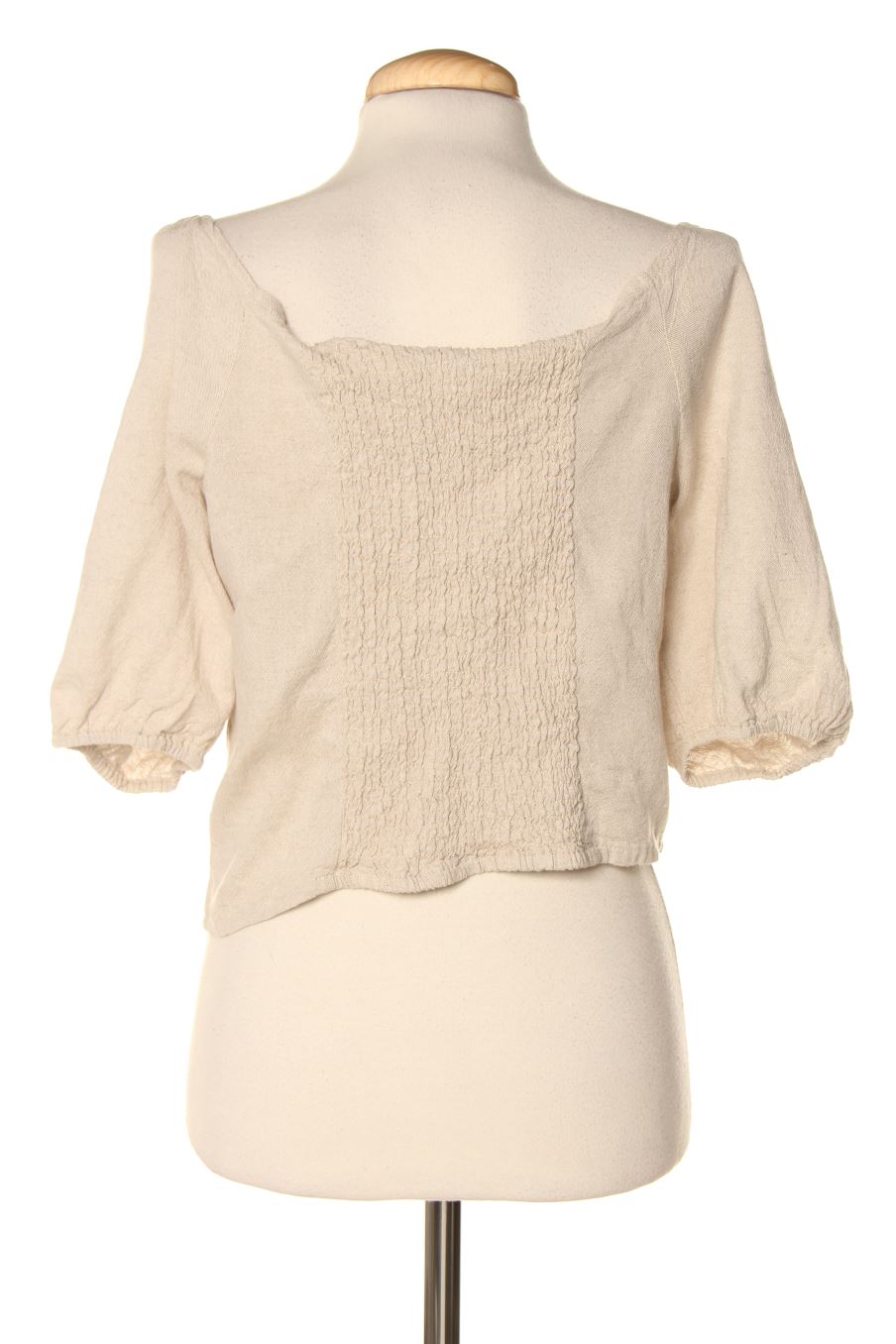 Blouse à manches courtes Beloved de la taille 38, de couleur beige