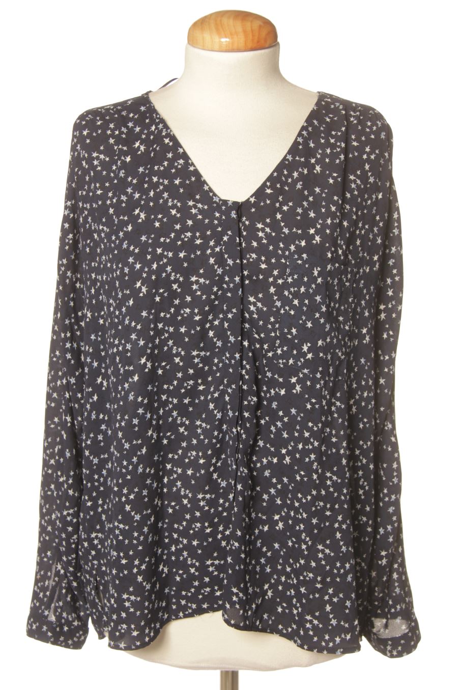 Blouse à manches longues Zara de la taille M, de couleur imprimés