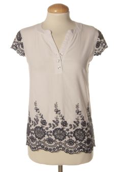 Blouse à manches courtes 42 Vanessa