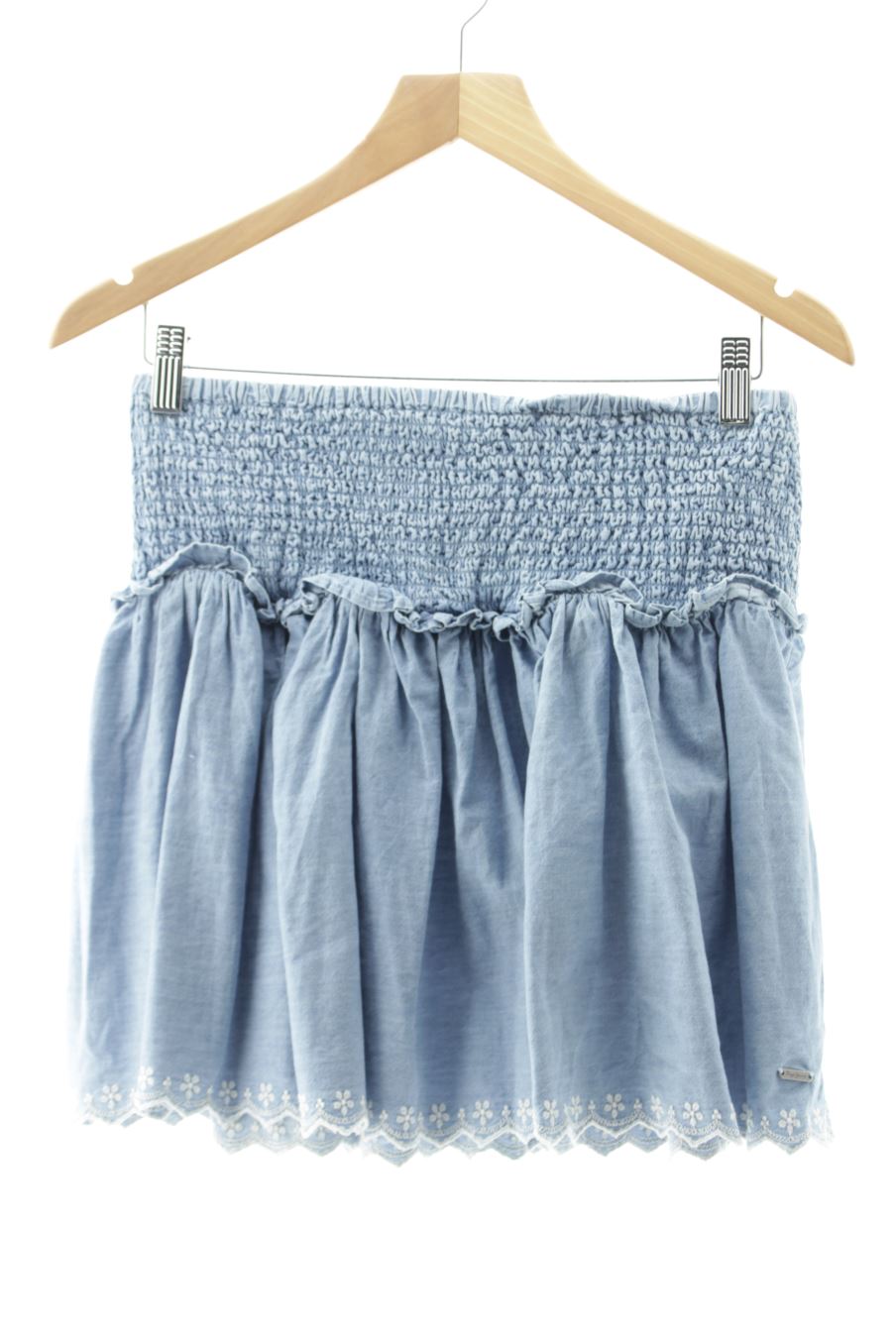 Falda de Pepe Jeans de la talla S, de color azul de ropa vaquera