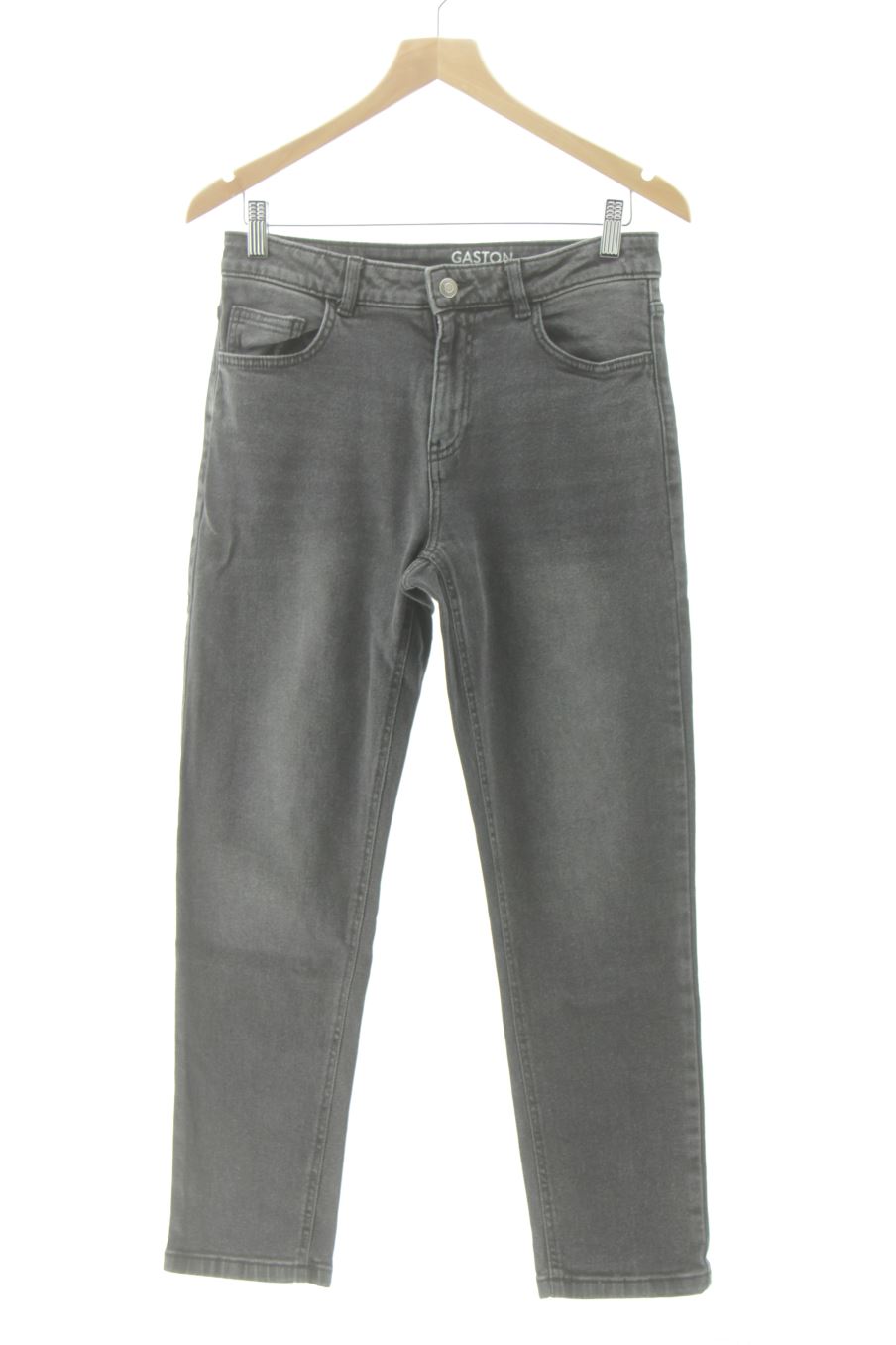Vaquero de Promod de la talla 38, de color negro de ropa vaquera