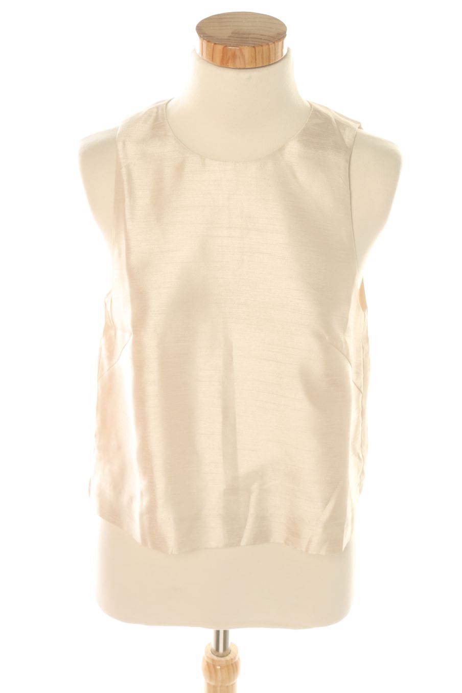 Top de H&M de la talla 36, de color beige