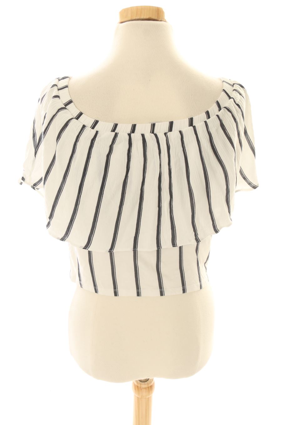 Blouse à manches courtes Trafaluc de la taille M, de couleur rayures