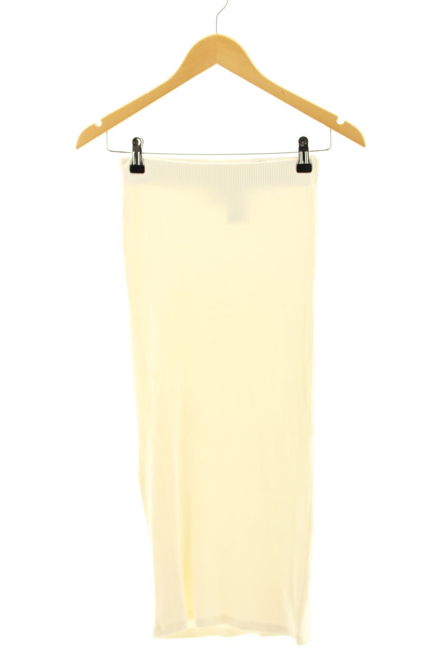 Falda de H&M de la talla XS, de color blanco