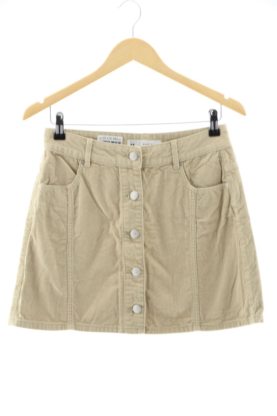 Jupe Easy wear de la taille M, de couleur beige
