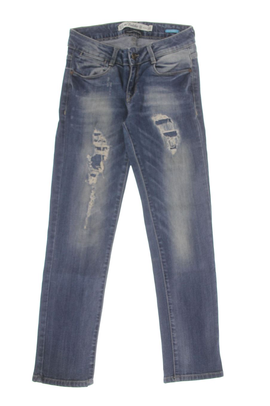Jeans Trafaluc de la taille 34, de couleur bleu de denim