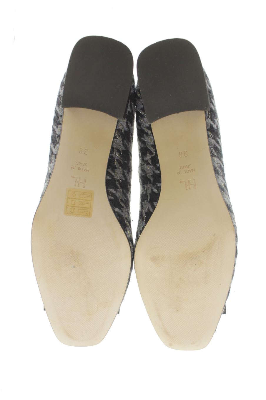 Zapatos de tacon de Hannibal Laguna de la talla 38, de color negro de