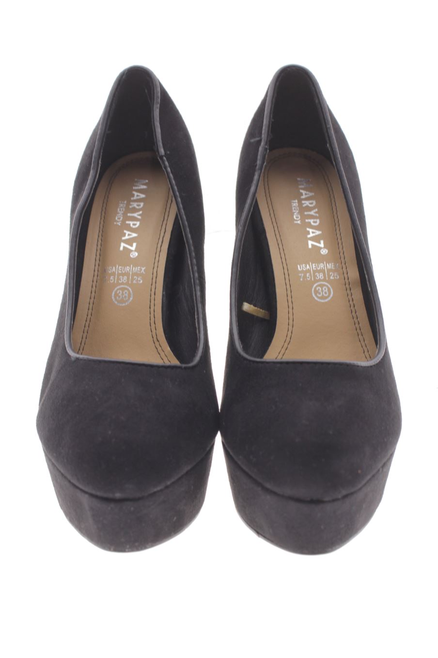 Zapatos de tacon de Mary Paz de la talla 38, de color negro de