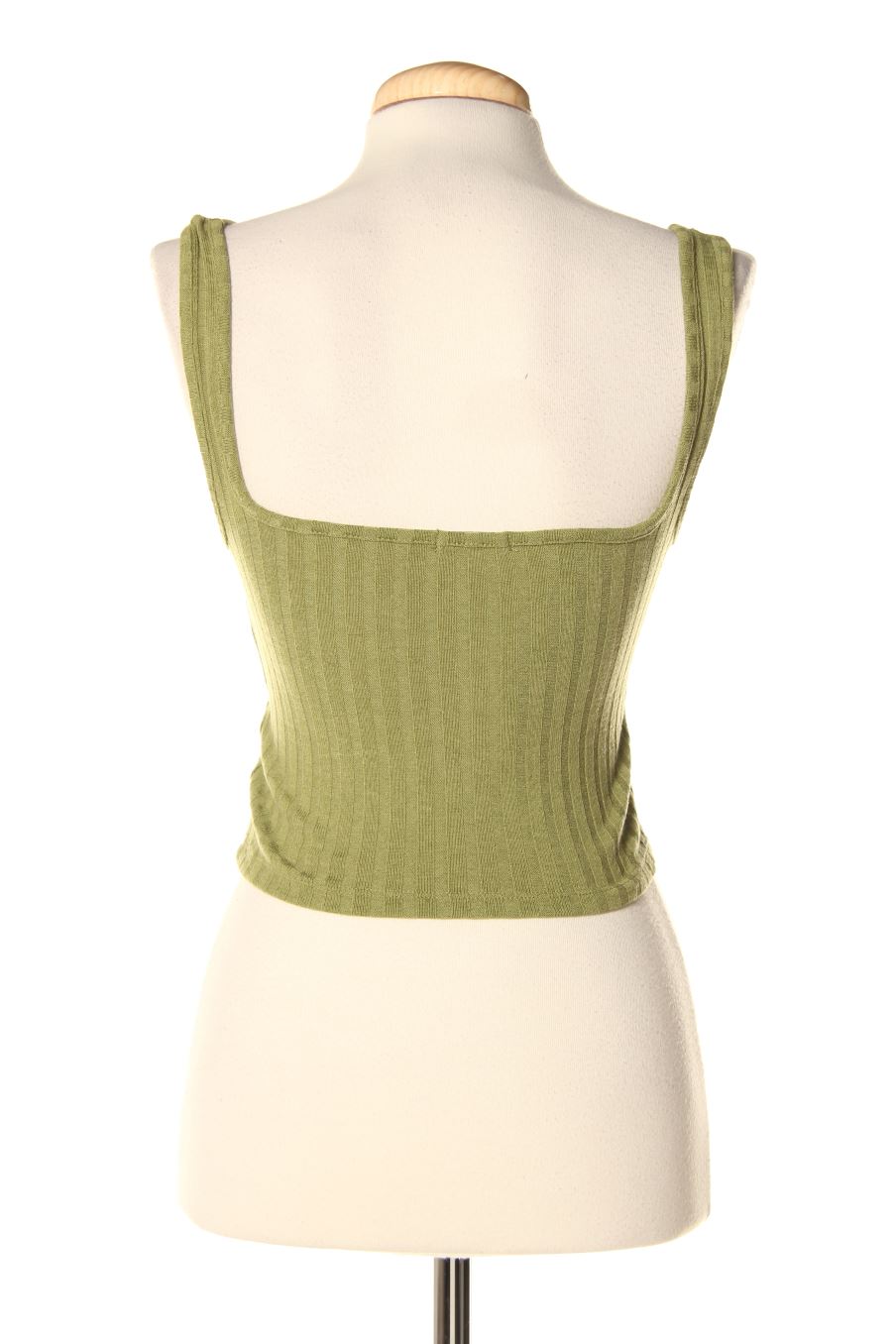 Top Stradivarius de la taille XS, de couleur vert