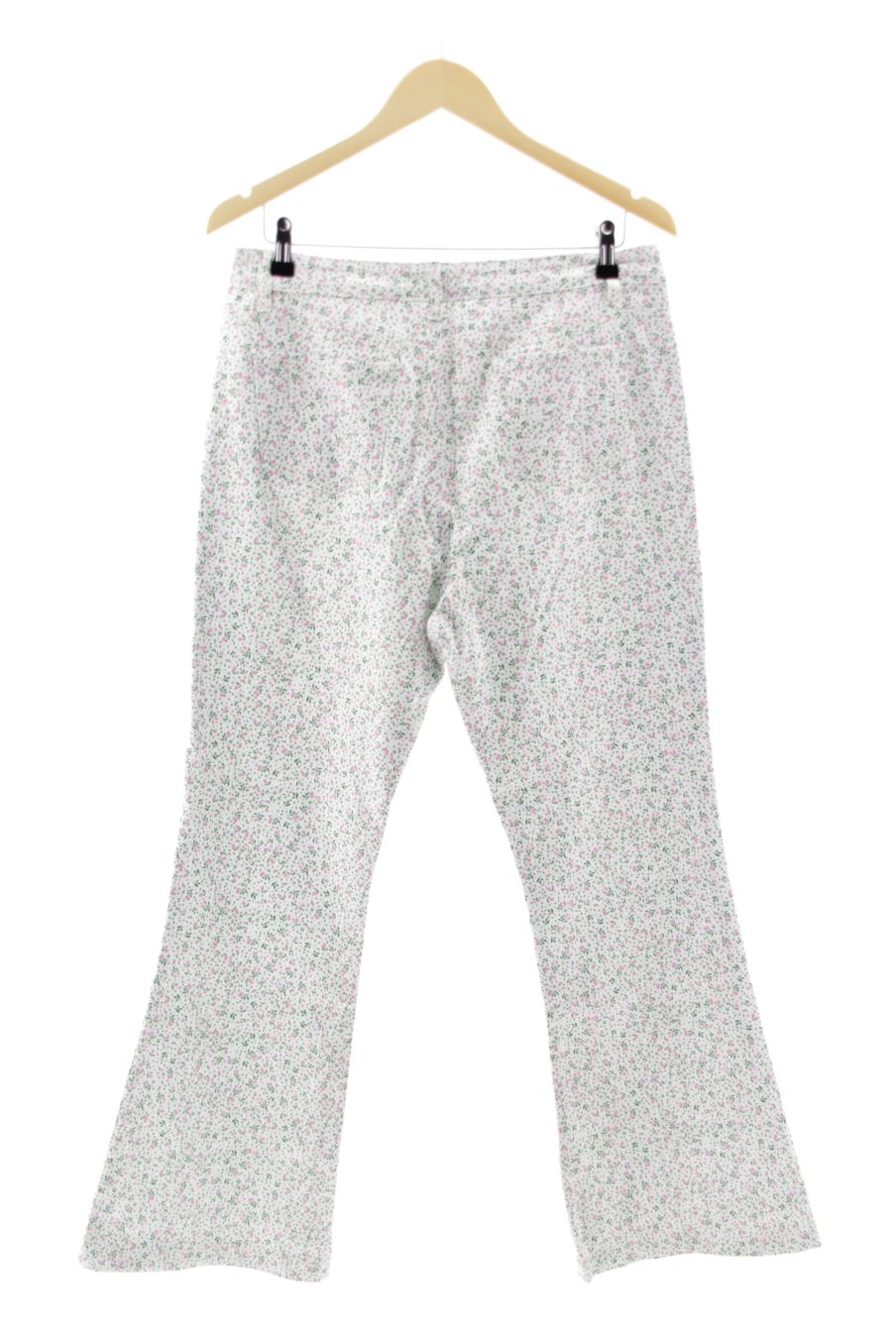 Jeans Valentina de la taille XXL, de couleur fleurs de denim