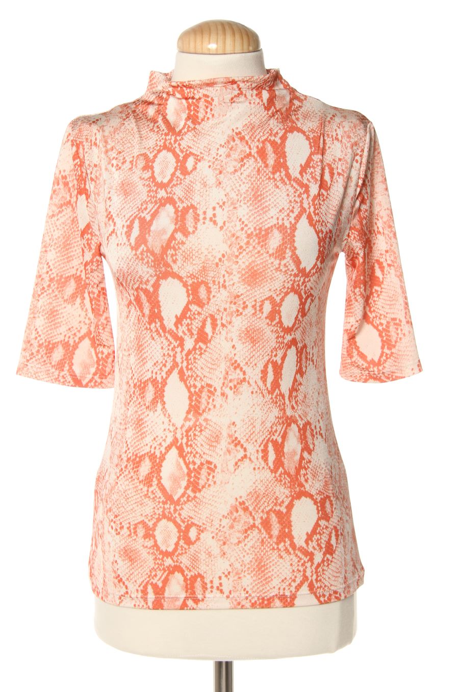 Camiseta de Mango de la talla S, de color animal print