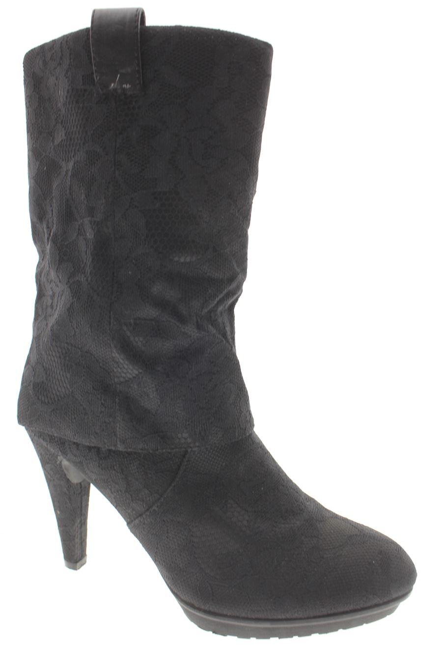 Botines de Cristian Lay de la talla 39, de color negro de