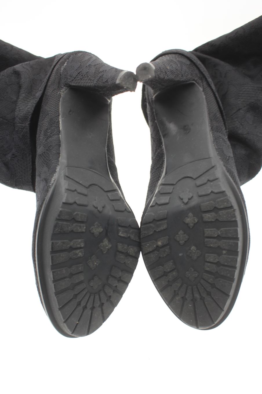 Botines de Cristian Lay de la talla 39, de color negro de
