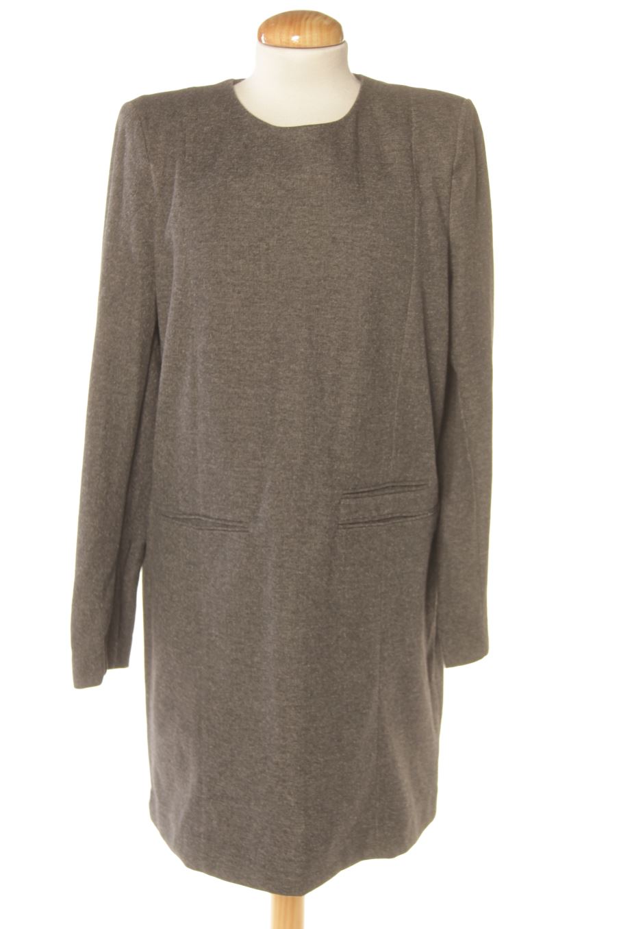 Robe casual Zara de la taille M, de couleur gris
