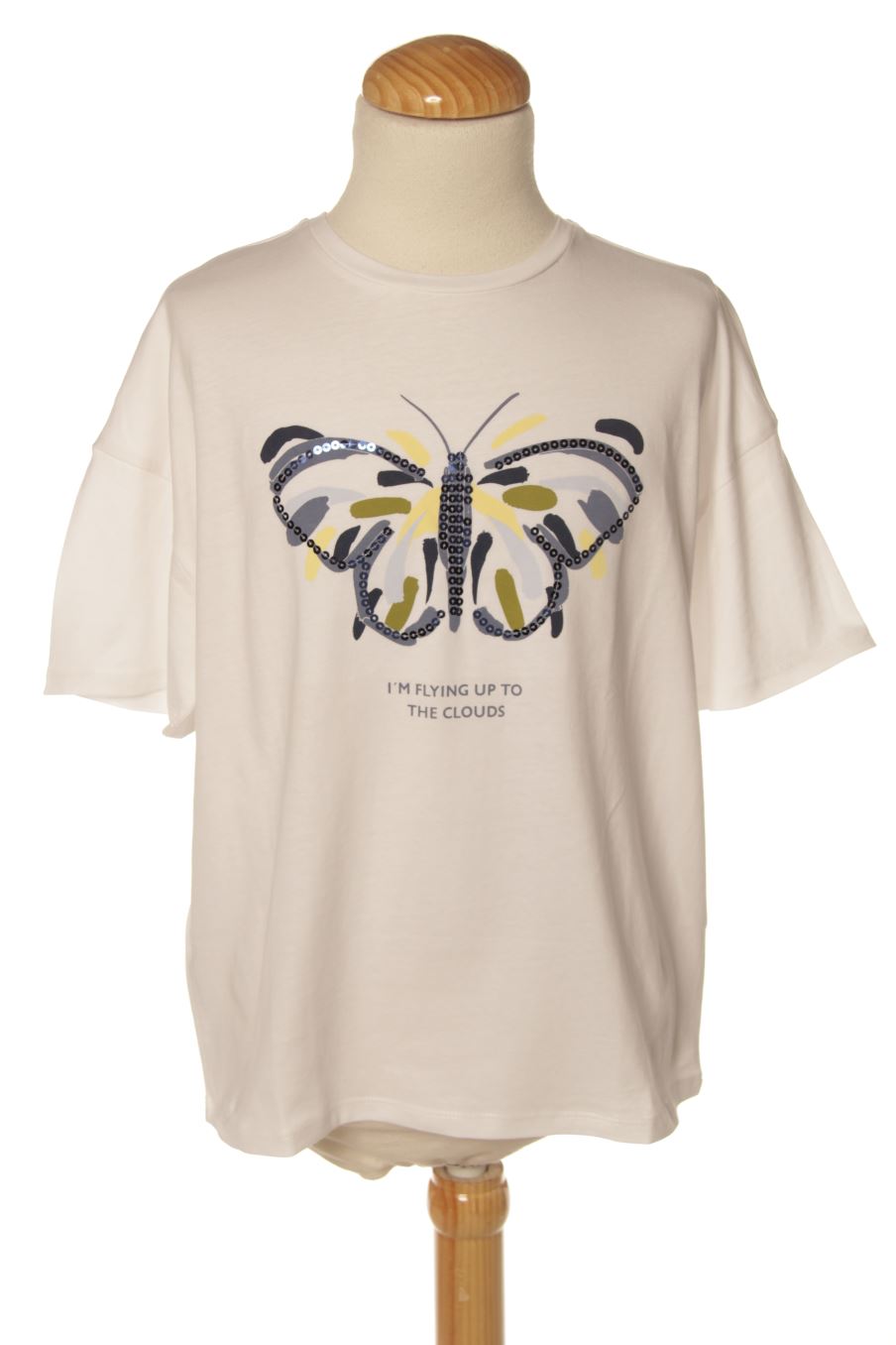 Camiseta de manga larga de Mango de la talla 11 años de segunda mano