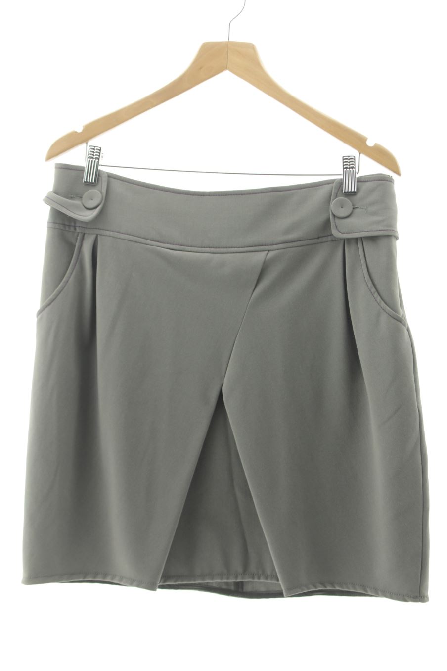 Jupe Zara de la taille 44, de couleur gris