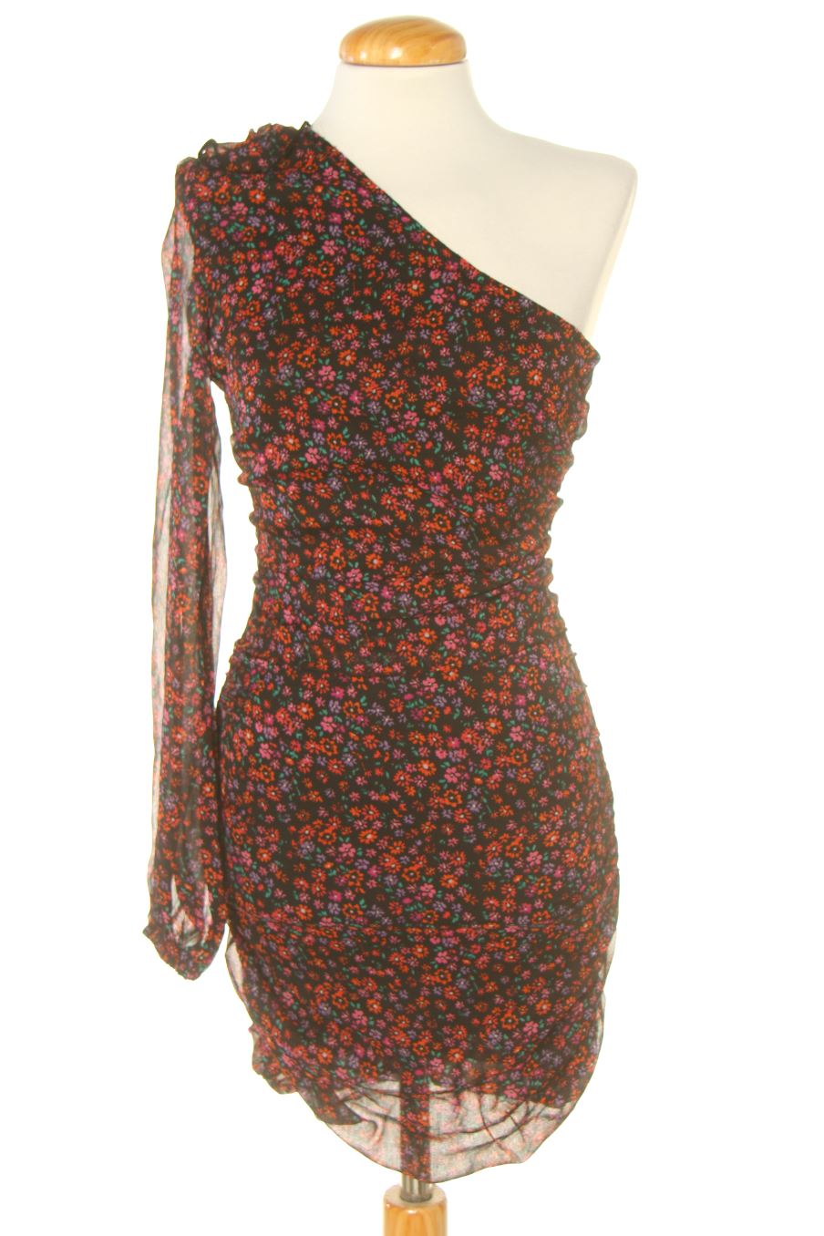 Robe casual Stradivarius de la taille XS, de couleur imprimés
