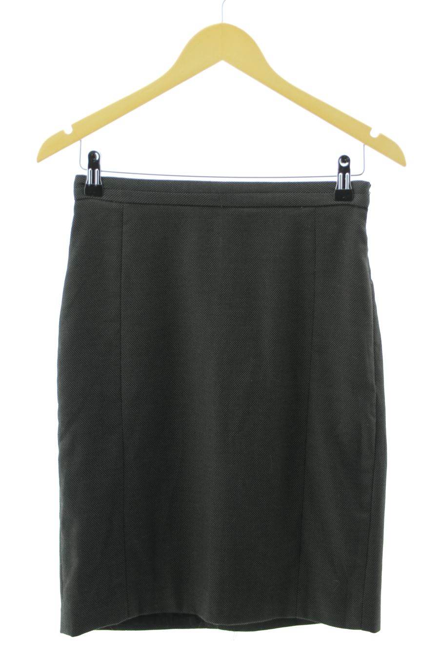 Jupe Mango de la taille 38, de couleur gris