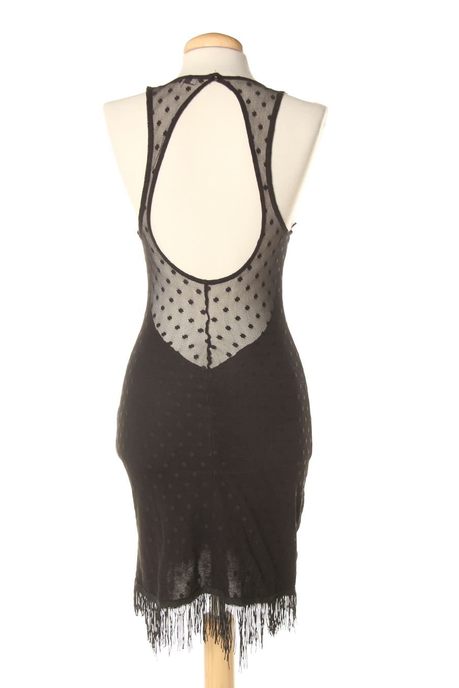 Vestido elegante de Bershka de la talla M, de color negro
