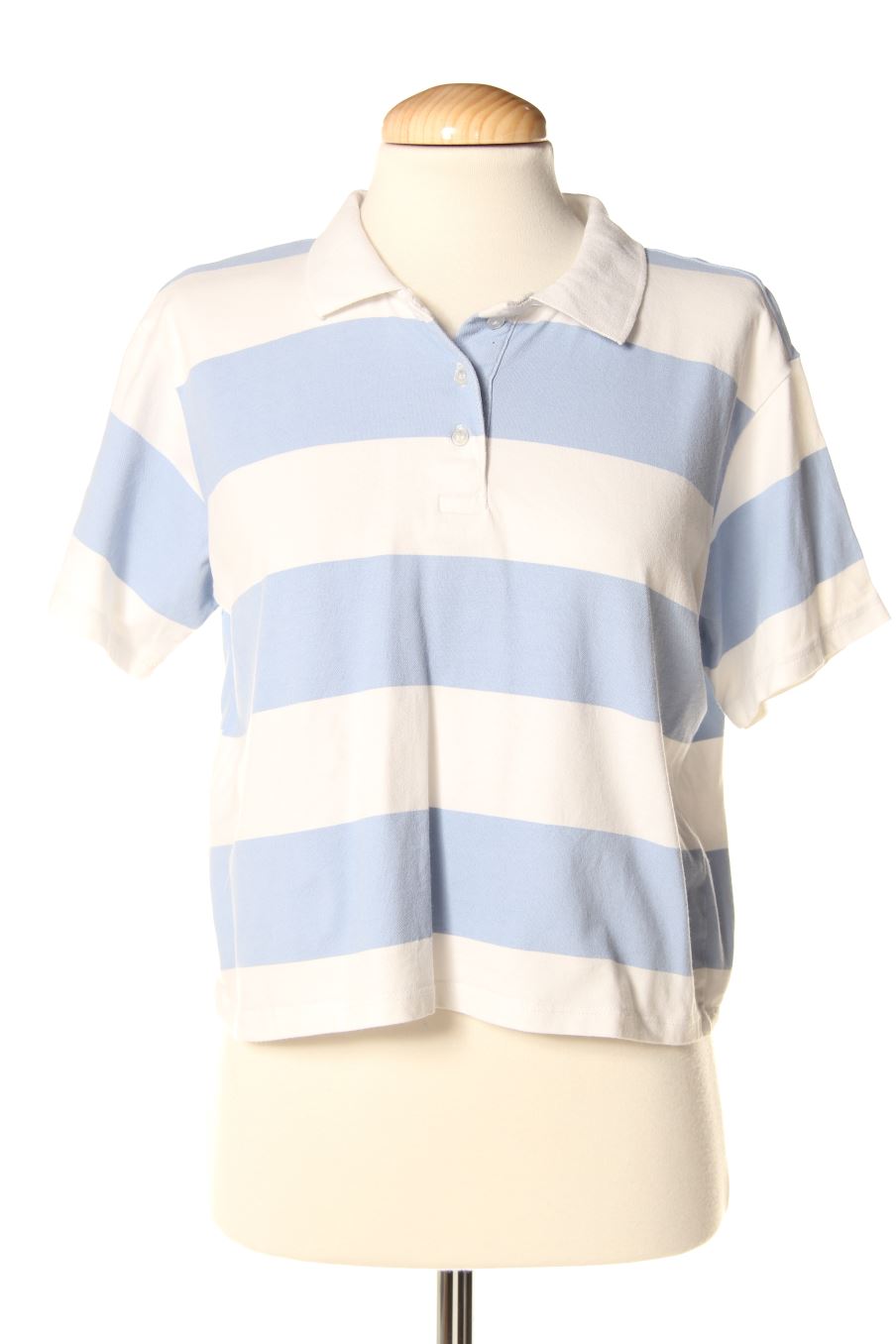 Polo de Stradivarius de la talla S, de color rayas