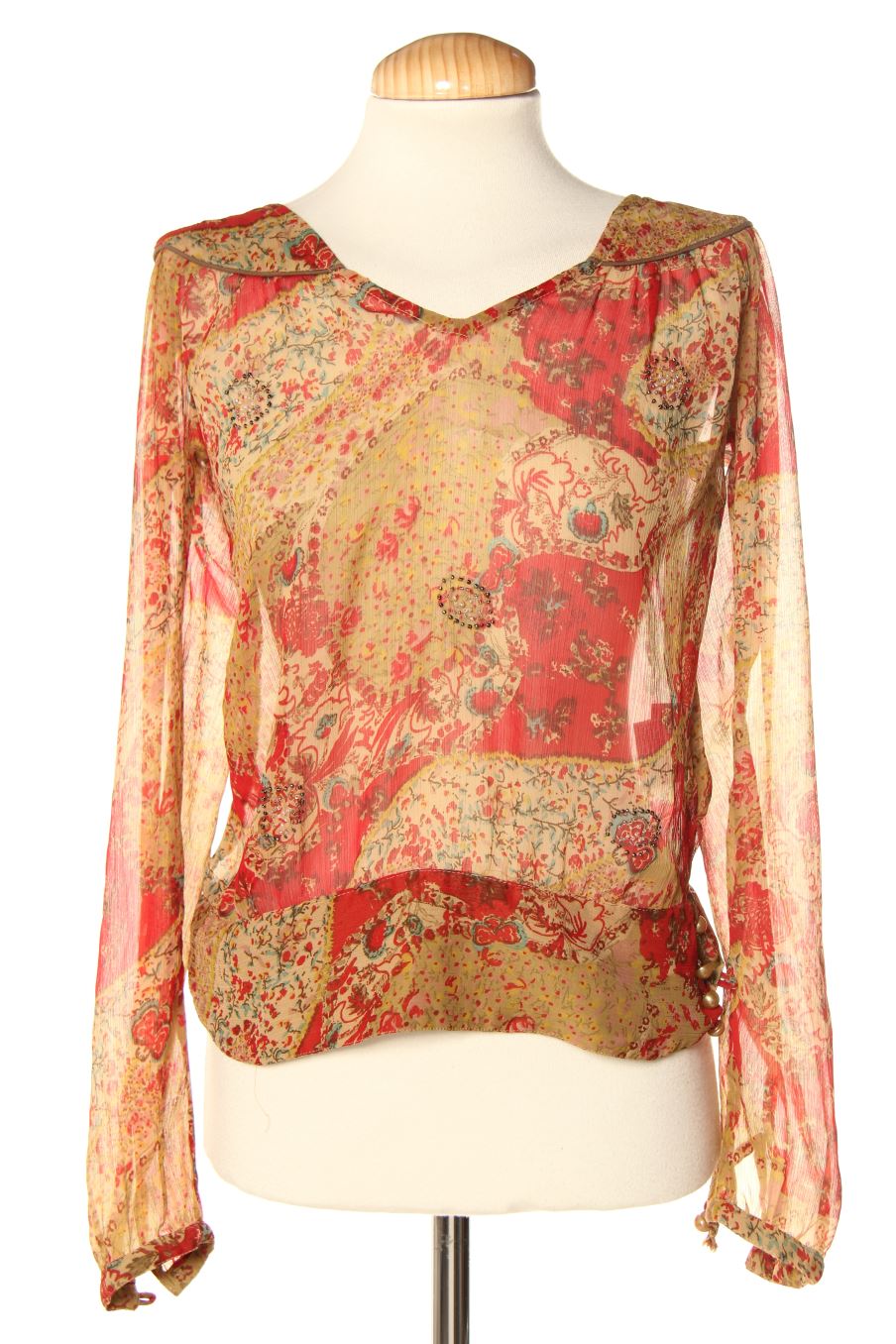 Blusa a maniche lunghe de Vero moda de la talla S, de color fiori