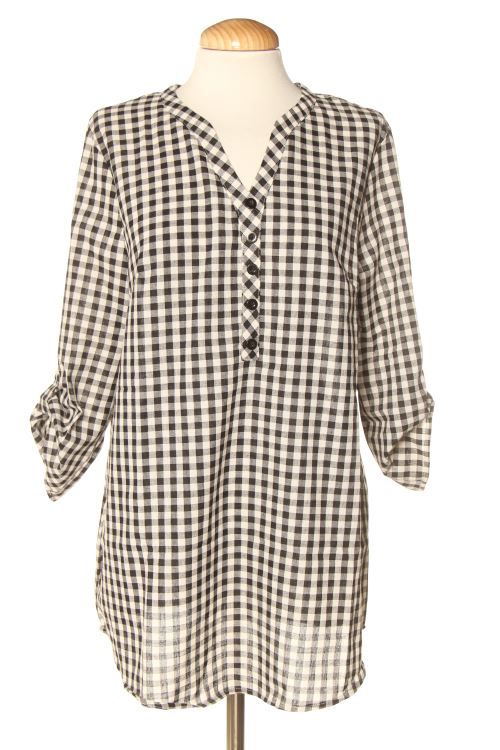 Blusa a maniche lunghe