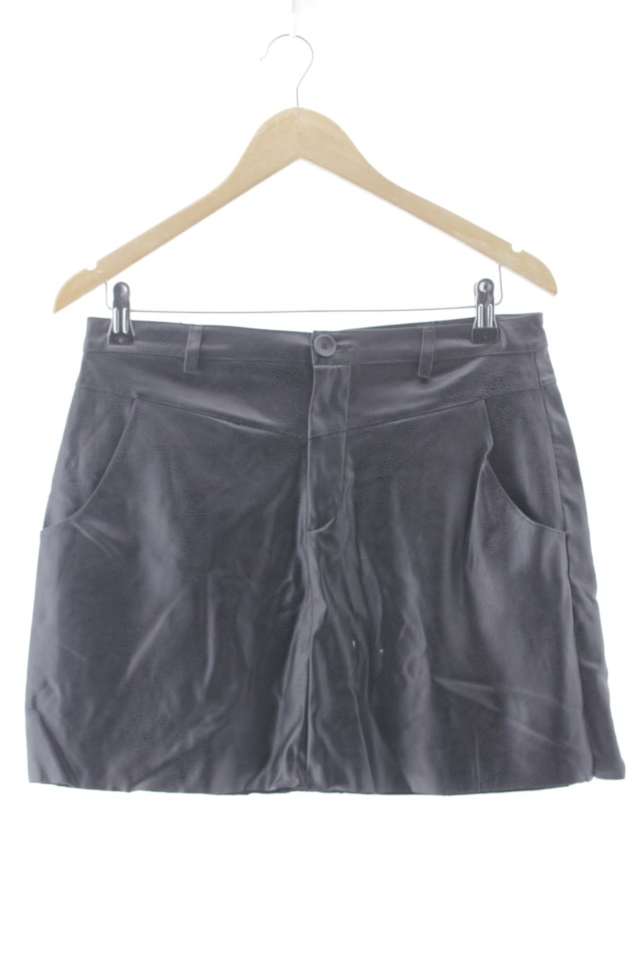 Jupe Pull & Bear de la taille L, de couleur noir de synthétique