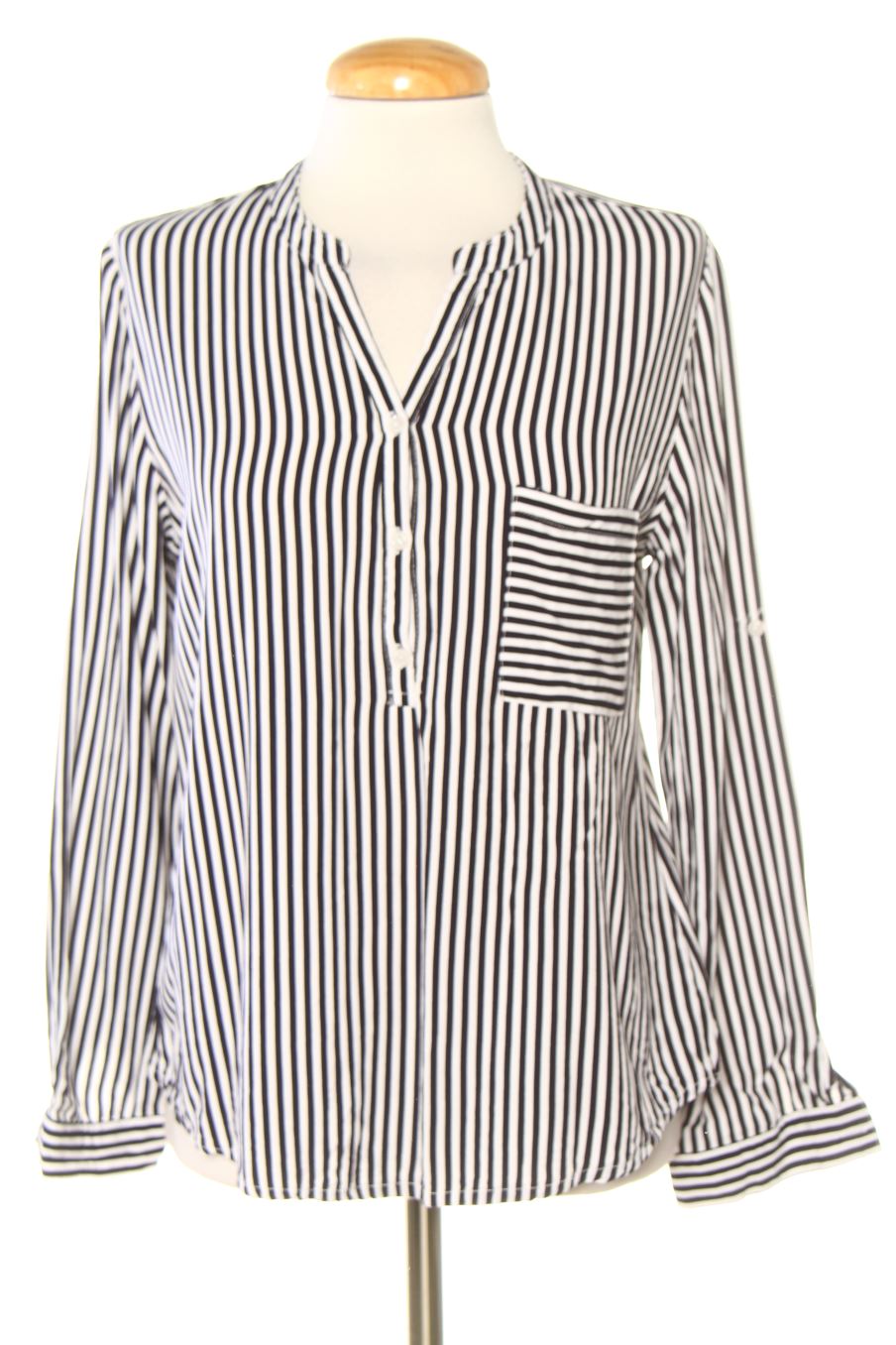 Blusa de manga larga de Boteli de la talla 40, de color rayas