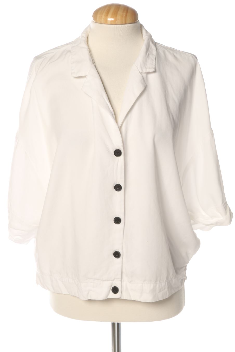 Chemise Trafaluc de la taille M, de couleur blanc