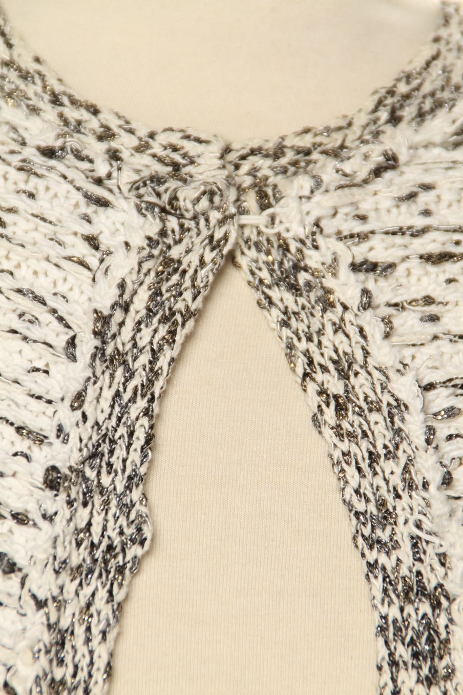 Gilet Maje de la taille M, de couleur beige