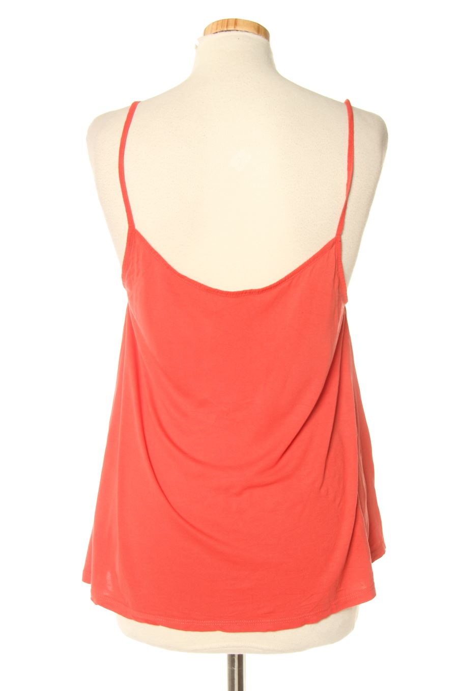 Camiseta sin mangas de Mango de la talla L, de color rojo