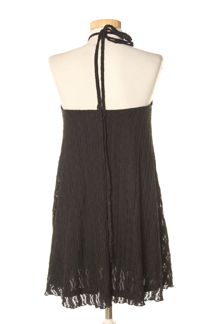 Vestido casual de Pull & Bear de la talla M, de color negro