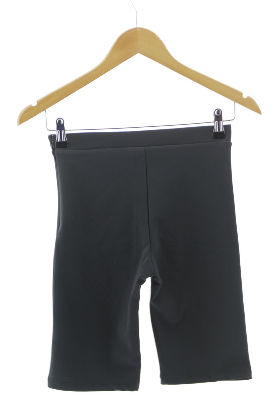 Pantalones cortos de deporte de Bershka de la talla XS, de color negro