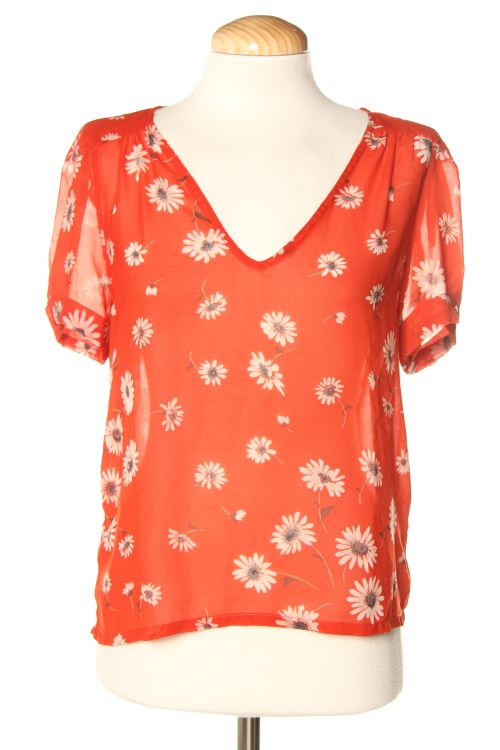 Blusa de manga corta