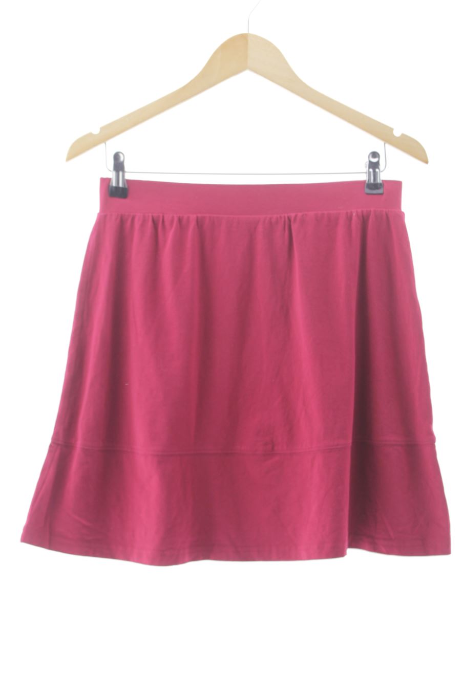 Falda de Qiéro de la talla 38, de color burdeos