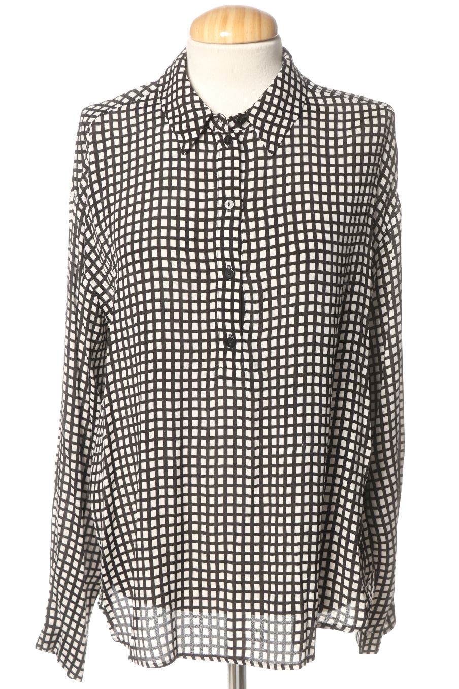 Camisa de Mango de la talla L, de color cuadros