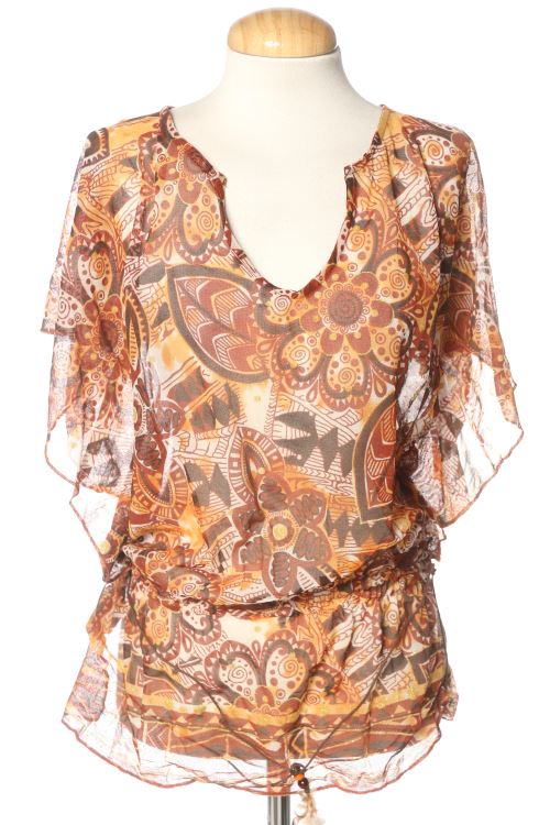 Blouse à manches courtes