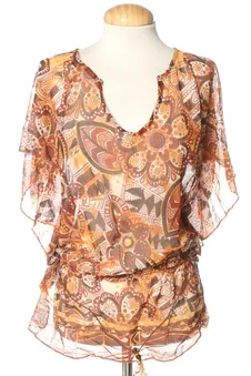 Blouse à manches courtes L Bershka, photo 1 sur 2