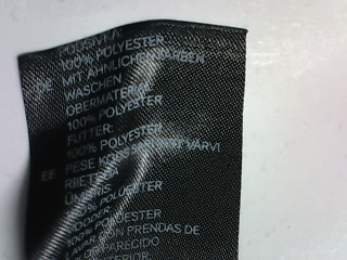 Top de H&M de la talla 36, de color negro