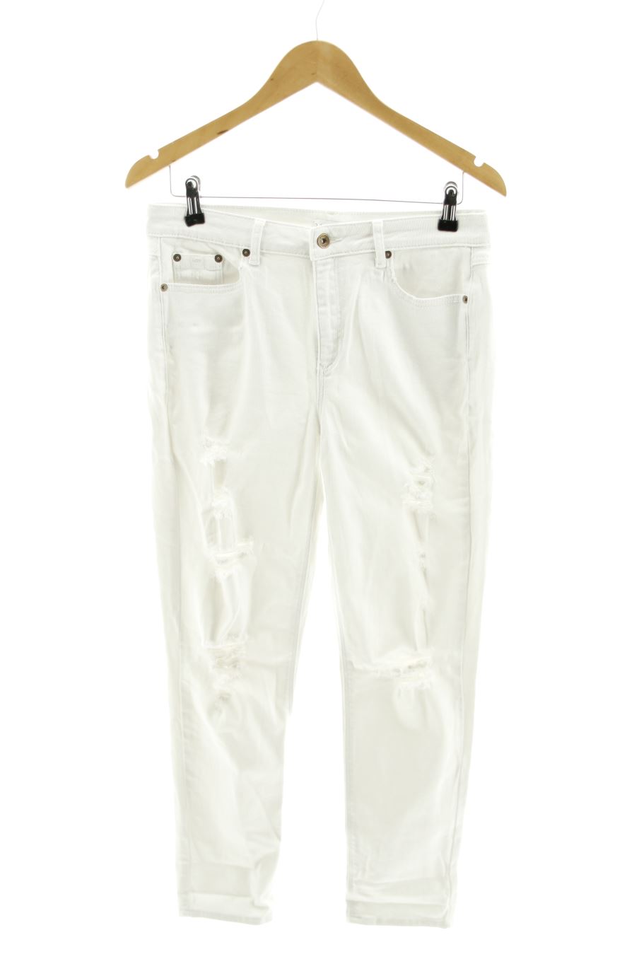 Jeans Oxxo de la taille M, de couleur blanc de denim